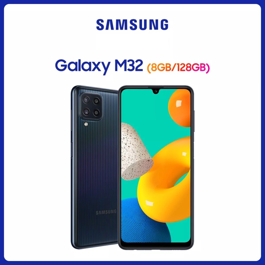 Điện thoại Samsung Galaxy M32 - Pin 5.000 mAH - Tương thích với sạc nhanh 25W