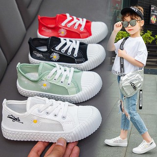 [Xả Lẻ Size 28] Giày Thể Thao Cho Bé Trai/Gái CV Lưới Hoa Cúc  - GT251