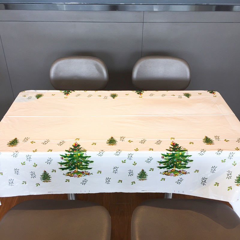 Khăn Trải Bàn Họa Tiết Giáng Sinh, Kích Thước 180x110cm