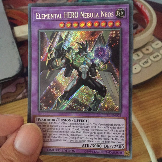 [Thẻ bài yugioh] Elemental Hero Nebula Neos - CT15-EN001