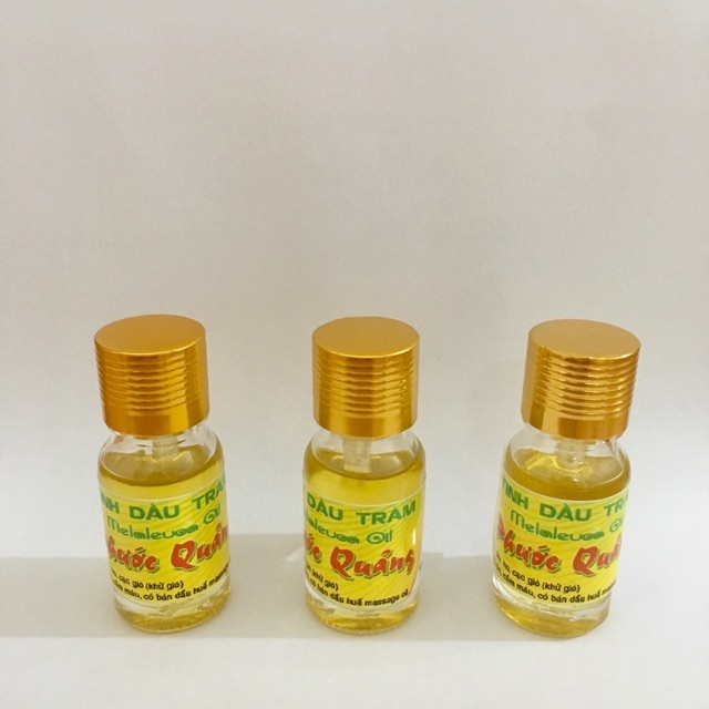3 lọ tinh dầu tràm loại đặc biệt thơm lừng dùng bôi cho bé