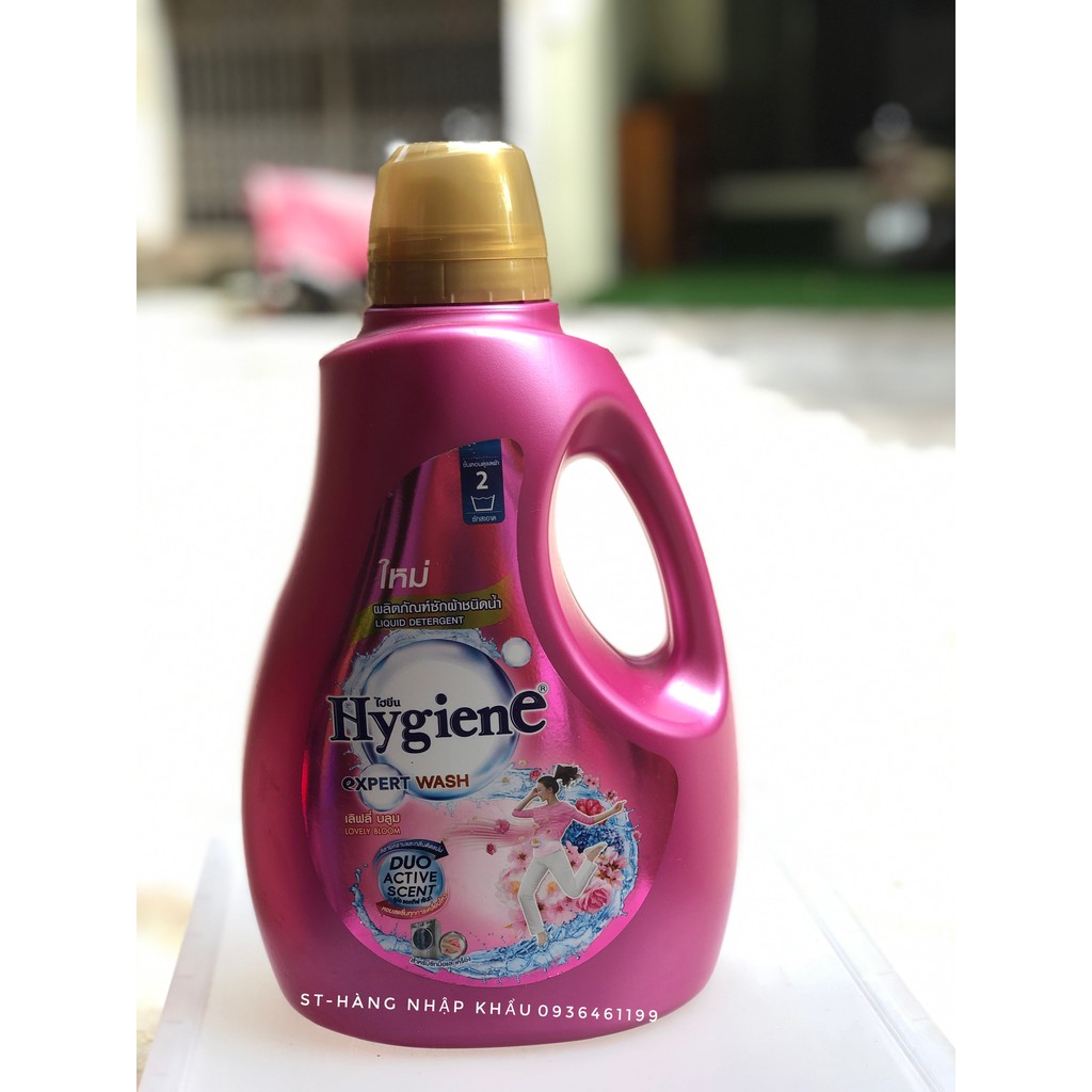 Nước giặt xả quần áo đậm đặc can hygiene cao cấp thái lan 2800ml