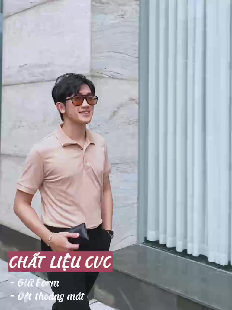 Áo Polo nam Leo Vatino vải Cotton cá sấu cao cấp xuất xịn dệt bo dày dặn chuẩn form áo thun cổ bẻ tay ngắn - Galvin | BigBuy360 - bigbuy360.vn