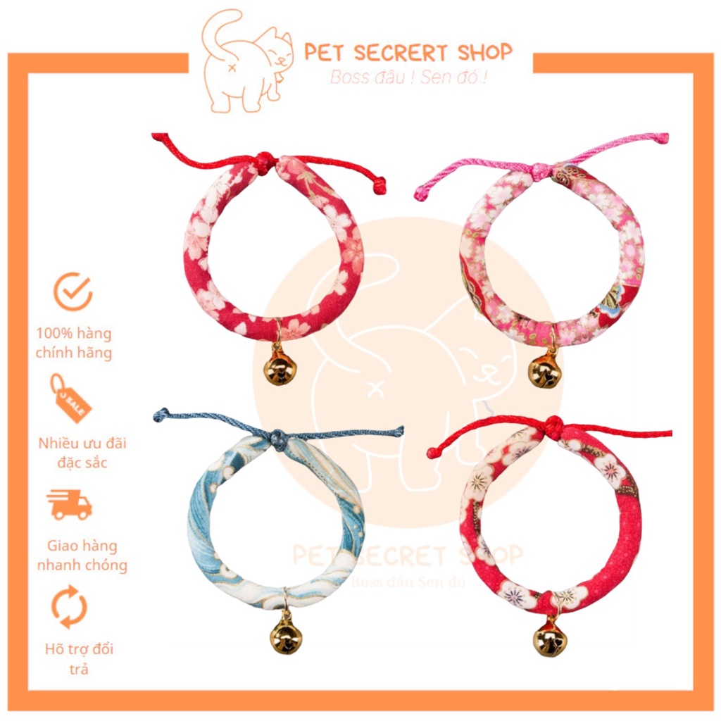 Siêu đẹp: Vòng cổ mèo Nhật Bản