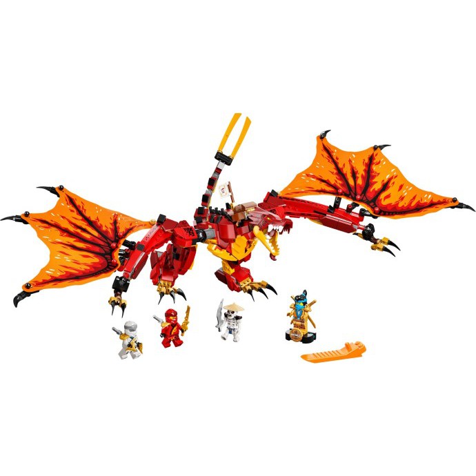 71753 LEGO Ninjago Legacy Fire Dragon Attack - Rồng phun lửa của KAI