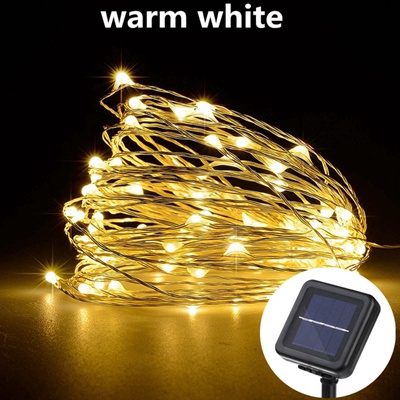 Dây đèn LED OSIDEN 7M 12M 22M 32M dây bạc ánh sáng màu chống nước trang trí giáng sin