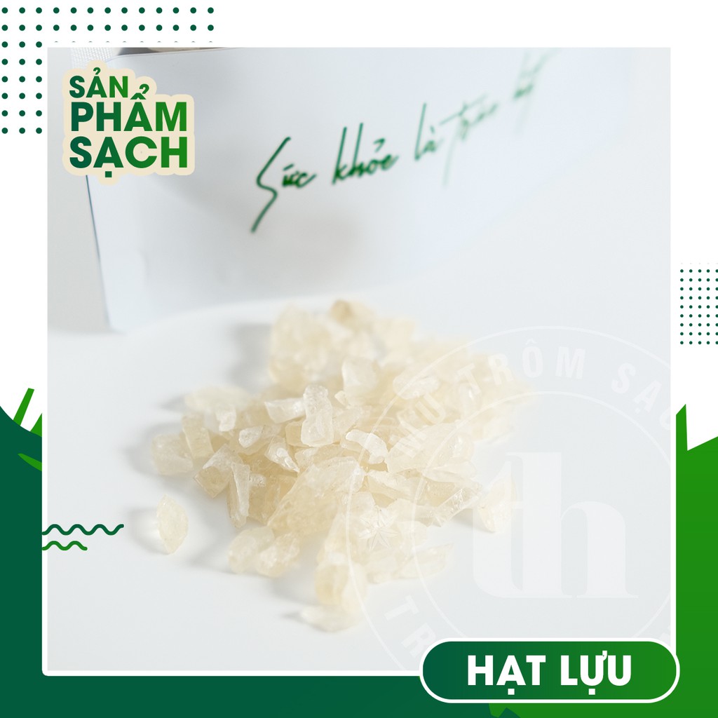 Mủ trôm sạch nguyên chất thanh lọc cơ thể loại Hạt Lựu Trương Hùng 500gr ( 2 gói 250gr )