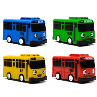 Bộ 4 xe buýt Tayo mini chạy cót đồ chơi trẻ em