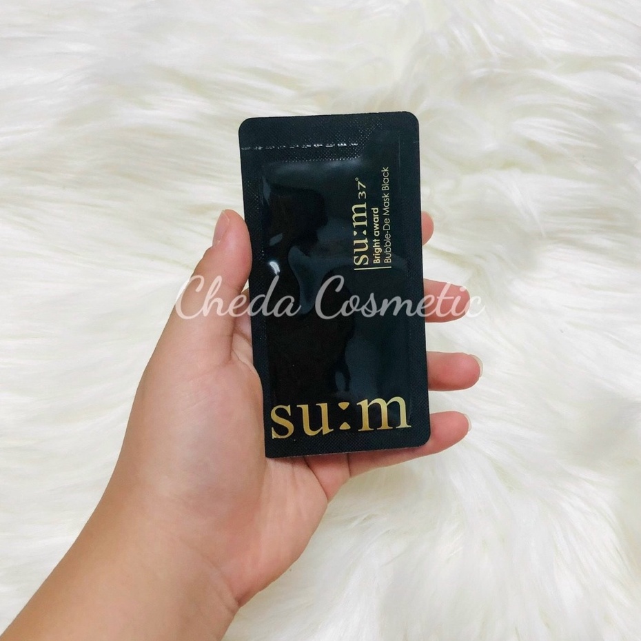 Mặt nạ Thải Độc Bright award Bubble-De Mask Black / Pack Sum 37 1 / 5 Gói.
