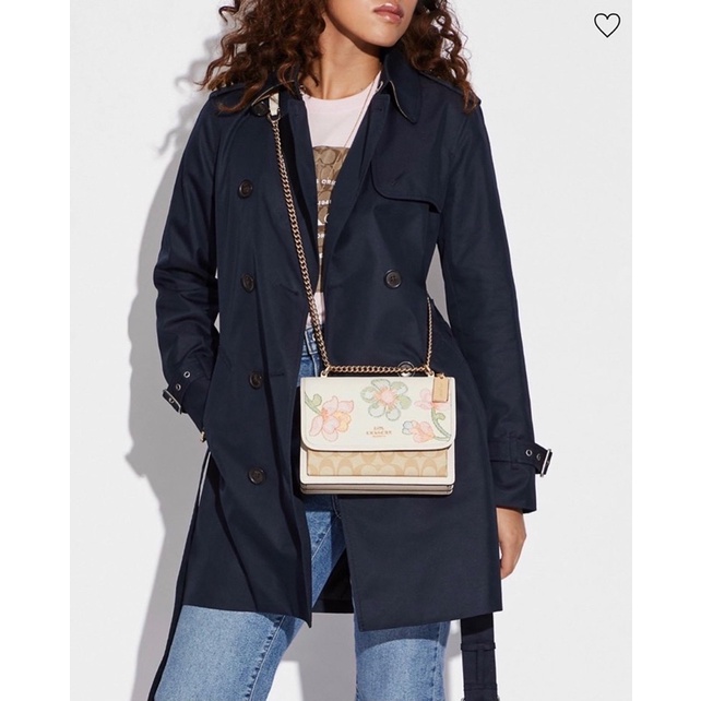 Túi Coach Klare  thêu hoa cực xinh