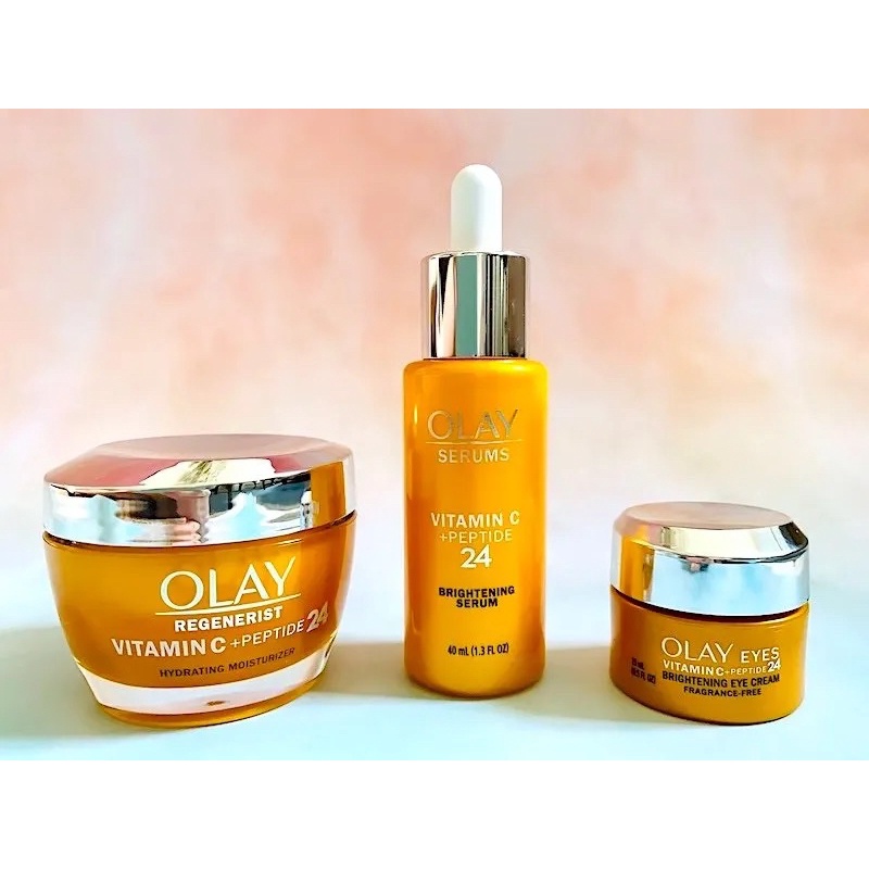 [HotNew]Serum dưỡng ẩm chống lão trẻ hóa da Olay vitamin C peptide 24 brightening 40ml