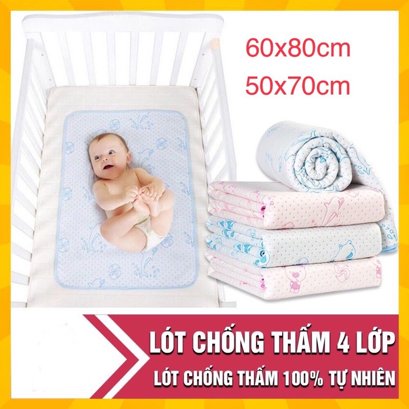 THẢM LÓT CHỐNG THẤM CHO TRẺ SƠ SINH ĐẾN 1 Tuổi