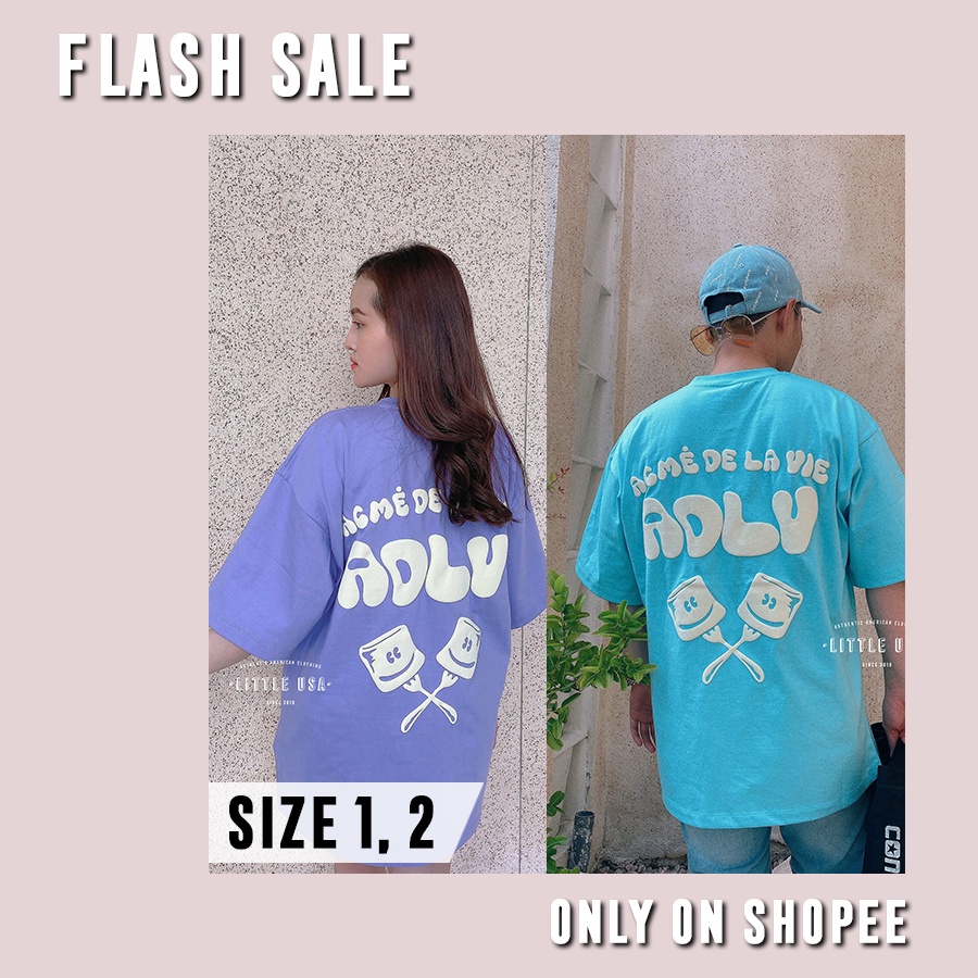 [chính hãng] SALE ADLV TShirt - Áo thun Acme De Lavie - Unisex Nam Nữ chính hãng Authenitc - Bay air Hàn