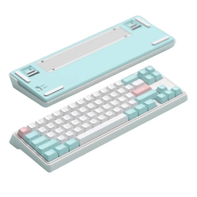 Bàn phím cơ không dây FL-Esporrt CMK68 Hotwsap, RGB, Bảo hành chính hãng 12 tháng