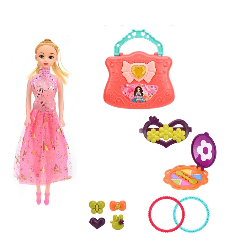 Bộ đồ chơi ngôi nhà búp bê Barbie cho bé gái