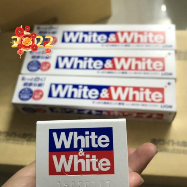 [Có sẵn] [Rẻ vô địch] [Ảnh thật] [Chính hãng] Kem Đánh Răng White &amp; White Lion 150g - Nhật