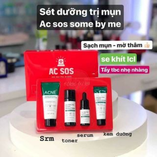 🌿SET DƯỠNG DA CHO DA MỤN SOME BY MI MINI 4 MÓN 👏🏻👏🏻 Mẫu mới nhất 2020