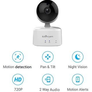 Camera IP WIFI EBITCAM E2 HD720P 1M