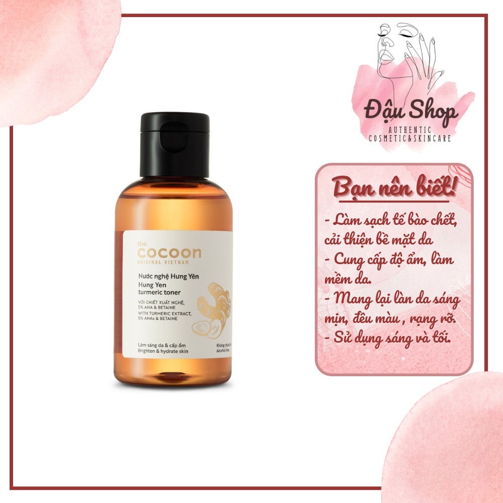 Cocoon - Nước nghệ Hưng Yên 140ml (Toner)