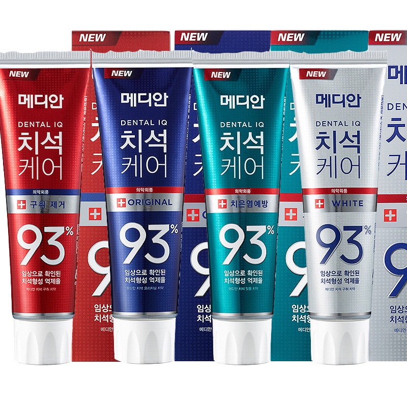 Kem Đánh Răng Median Dental IQ 93% Hàn Quốc 120g ( Date 2024 )