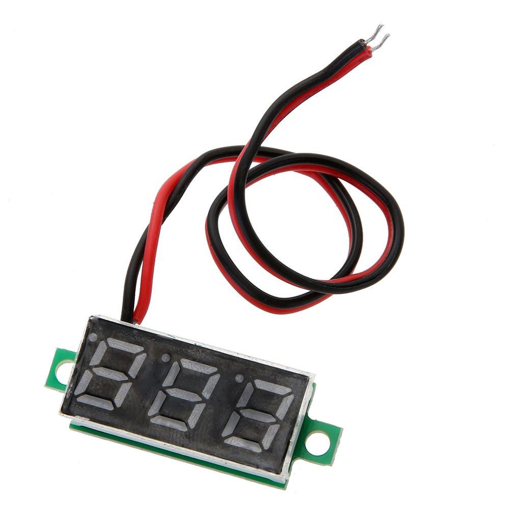 Đồng hồ đo điện áp kỹ thuật số mini 0.28inch DC 2.5V-30V LED