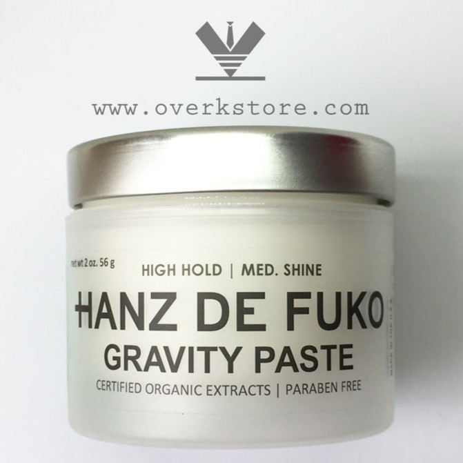 Hanz De Fuko Gravity Paste - sáp vuốt tóc cao cấp