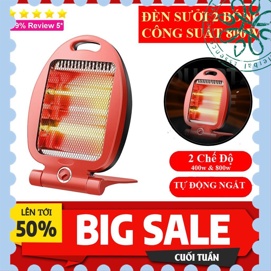 Quạt sưởi mini LION 800W Dáng đứng cao cấp - Thông minh - Ấm áp - An toàn - Xoay 360 độ 💥BẢO HÀNH 1 NĂM💥 pin 18650