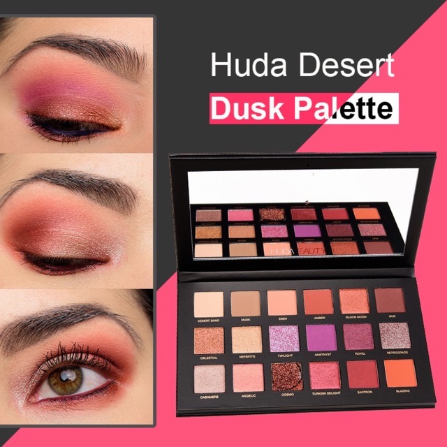 Bảng Màu Mắt Huda Beauty Desert Dusk Eyeshadow Palette (CHÍNH HÃNG MỸ)