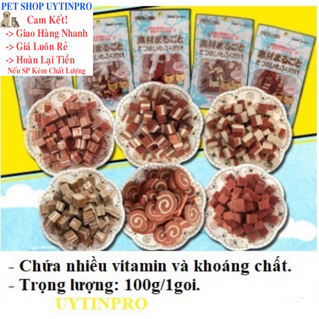 Bánh thưởng cho Chó Mèo Pet Thú cưng Giúp sạch răng, Thơm miệng, Bổ sung dinh dưỡng, Tốt cho hệ tiêu hóa