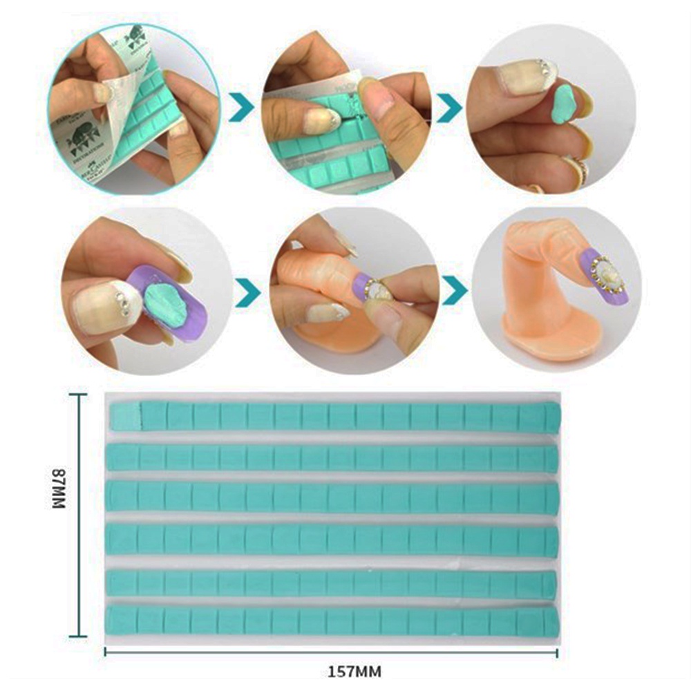Keo đa năng dán móng giả loại 102 miếng, keo dán móng nails chuyên dụng cho dân ngành nails.