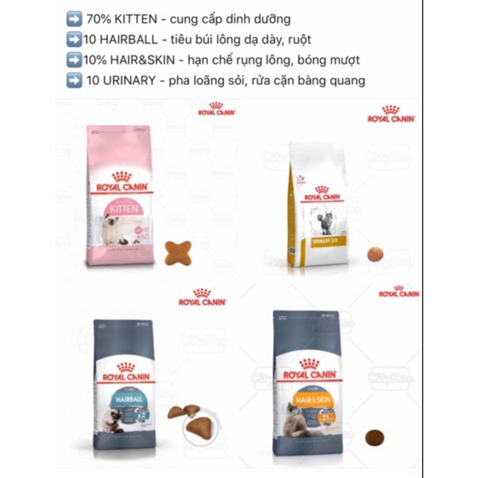 MIX Royal Canin - toàn diện - siêu việt - thức ăn mèo