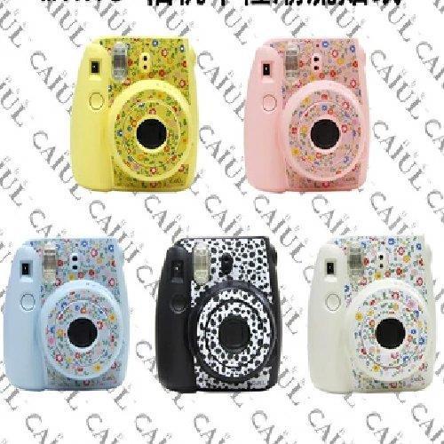 ∏✗Fuji Polaroid mini8 / 9 máy ảnh mini8s vỏ pha lê trong suốt silicone tay áo mini 8+ bảo vệ