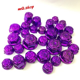 Chụp ốc kiểu mầu 1 bộ 30 con