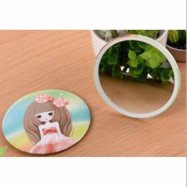 Gương mini hàn quốc cute
