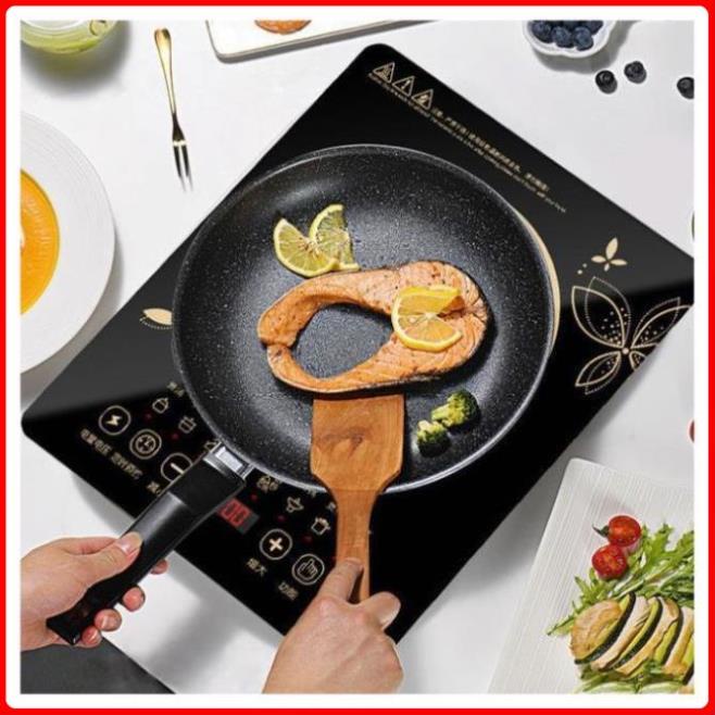 Bếp Từ Đơn, Bếp Điện Từ Cảm Ứng Mặt Kính PESKOE, Nóng Nhanh, Tiết Kiệm Điện, vô cùng An Toàn