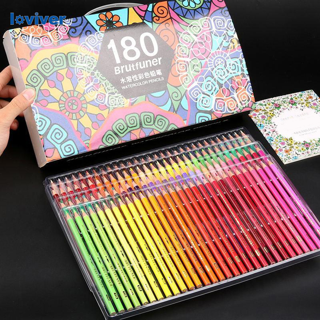 Bút Chì Màu Vẽ Tranh Dầu Với 48 Màu Tùy Chọn