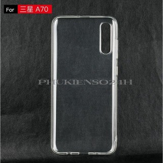 Ốp lưng Samsung Galaxy A70 2019 silicon mỏng 0,6mm trong suốt