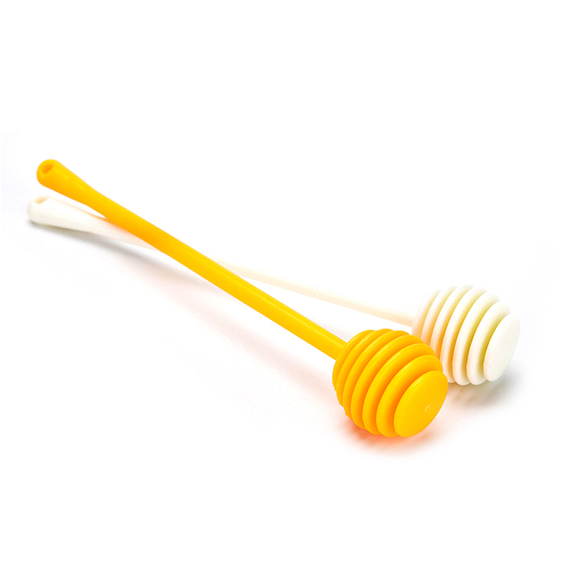 [extremewellknownsuper]2pcs/set Honey Dipper Honey Stick Stirring Rod Spoon Dip Server Drizzler