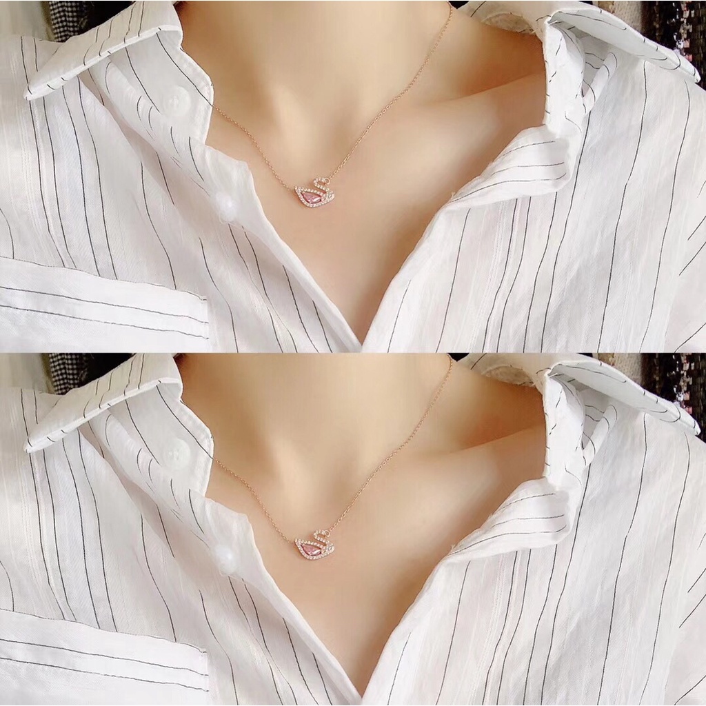 FREE SHIP Dây Chuyền Nữ WILLFAN Romantic Beautiful Grace Necklace Necklace Crystal FASHION cá tính Trang sức trang sức đeo THỜI TRANG