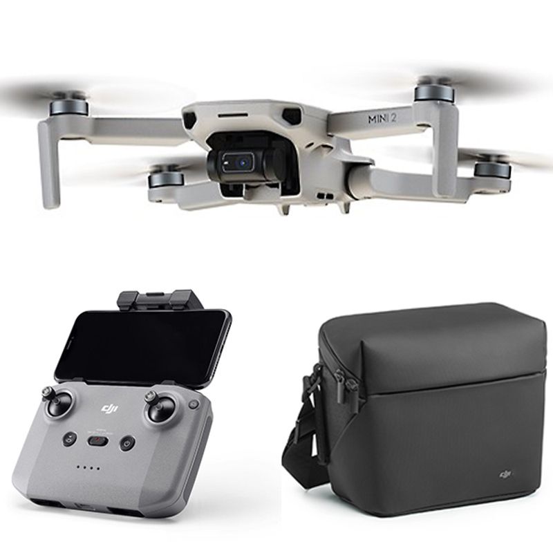 Flycam DJI Mavic Mini 2 Combo - Máy Bay Quay Phim DJI Mini 2 Fly More Combo Bảo Hành 12 Tháng