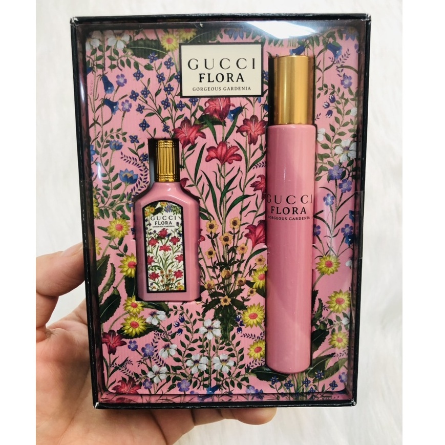Set Nước hoa Gucci Flora Gorgeous Gardenia siêu dễ thương