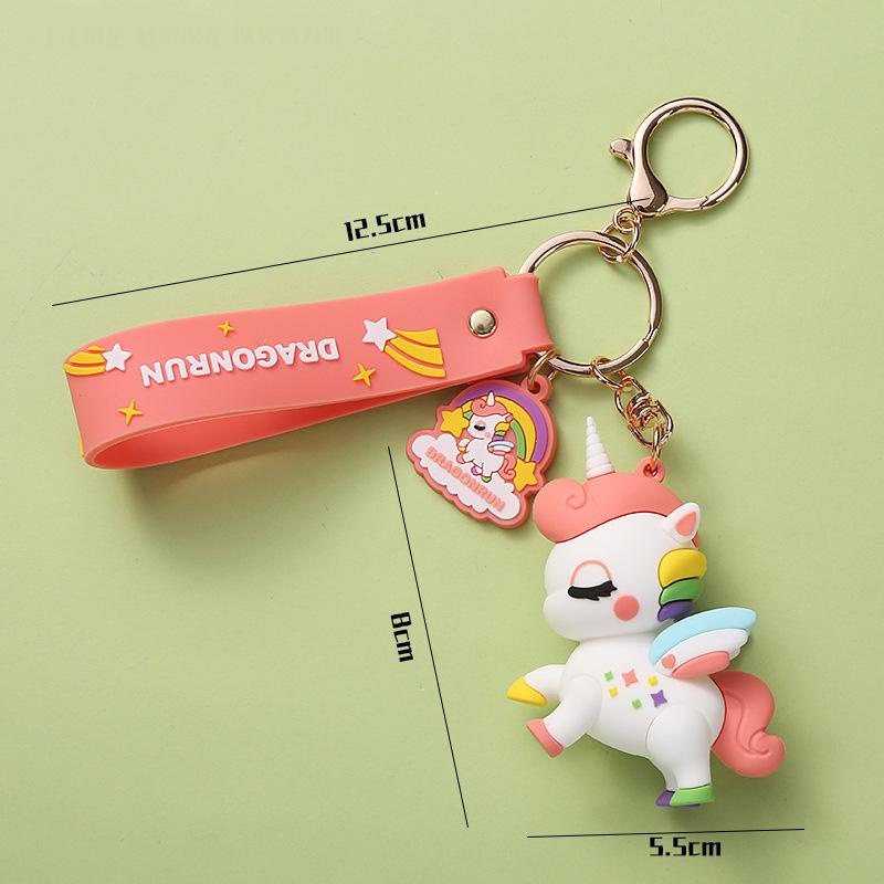 [Ảnh thật] [Có sẵn] Móc khóa ngựa thần dễ thương Hottrend -phụ kiện túi xách