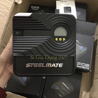 Máy bơm lốp ô tô điện tử Steelmate P05, máy lốp xe hơi đa năng