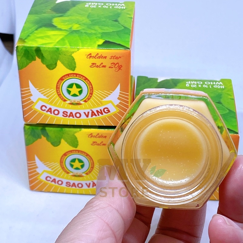 Dầu Cù Là Cao Sao Vàng TW3 20g