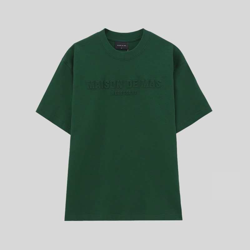 Áo thun Embossed Logo - Forest Green