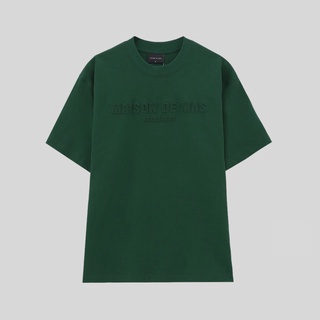 Áo thun Embossed Logo - Forest Green