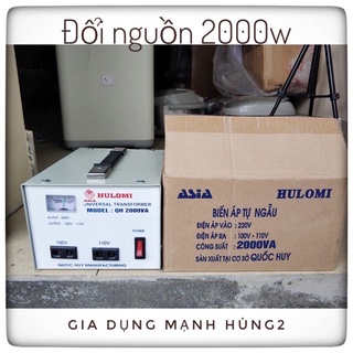 Đổi nguồn 2000VA - 3000VA ASIA - nguồn ra 110-100v