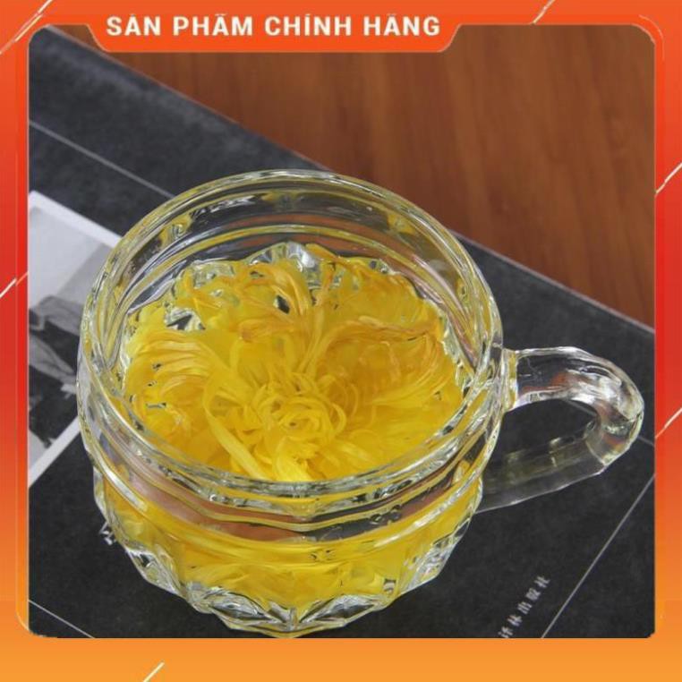 CHÍNH HÃNG -  Cốc thủy tinh có quai 180ml uống trà,uống cafe cao cấp