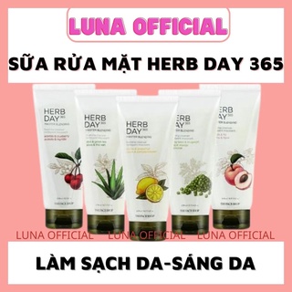 Sữa Rửa Mặt Herb Day 365 Cleansing Foam The Face Shop