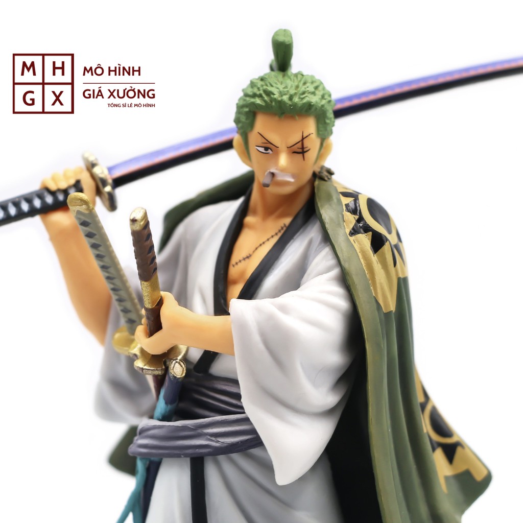 Mô hình One Piece Zoro ở wano quốc cao 17cm , figure one piece roronoa zoro , mô hình giá xưởng